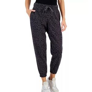 Ideology Women’s Cheetah Print Jogger Pants, SZ XXL, NWT!
